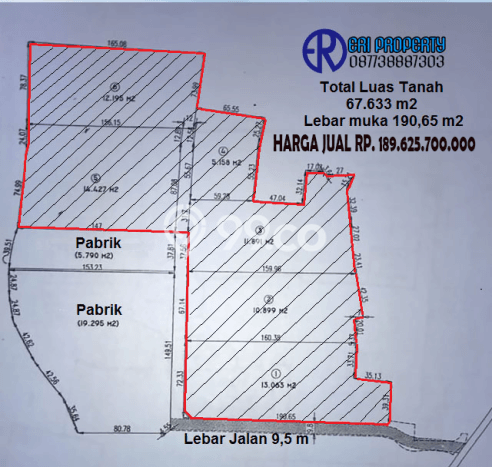 Tanah Industri Pabrik Gudang Jati Uwung Kota Tangerang Tanah Industri Pabrik Gudang Jati Uwung Kota Tangerang