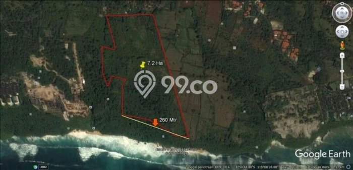 Tanah Kawasan Pecatu, Luas 71000m², Lokasi Premium Tanah Kawasan Pecatu, Luas 71000m², Lokasi Premium