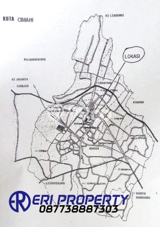 Tanah Hunian Vertikal , Industri , Perdagangan dan Jasa Pusat Kota Cimahi Bandung 6 Juta/m2 ERI Property Tanah Hunian Vertikal , Industri , Perdagangan dan Jasa Pusat Kota Cimahi Bandung 6 Juta/m2 ERI Property