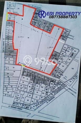 Tanah Hunian Vertikal , Industri , Perdagangan dan Jasa Pusat Kota Cimahi Bandung 6 Juta/m2 ERI Property Tanah Hunian Vertikal , Industri , Perdagangan dan Jasa Pusat Kota Cimahi Bandung 6 Juta/m2 ERI Property