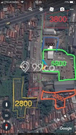 Siap Disewakan Tanah di Taman Luas 3300m2 Area Potensial Siap Disewakan Tanah di Taman Luas 3300m2 Area Potensial