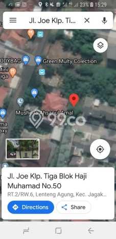 LOKASI STRATEGIS! Tanah Kawasan Jagakarsa, Luas 11500m², Kawasan Potensial, Cocok untuk Investasi LOKASI STRATEGIS! Tanah Kawasan Jagakarsa, Luas 11500m², Kawasan Potensial, Cocok untuk Investasi