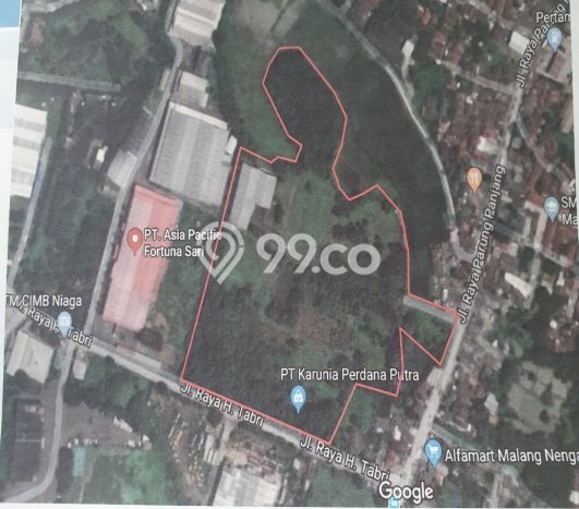 Tanah untuk Dijual di Legok Tangerang Luas 68885m2 Tanah untuk Dijual di Legok Tangerang Luas 68885m2