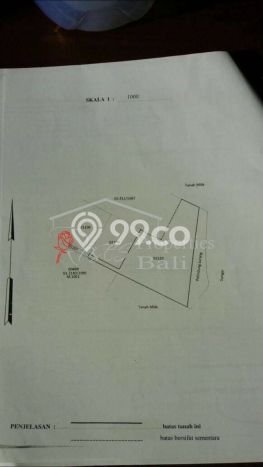 Tanah Komersial Dijual di Ubud Gianyar 2995m2 Tanah Komersial Dijual di Ubud Gianyar 2995m2