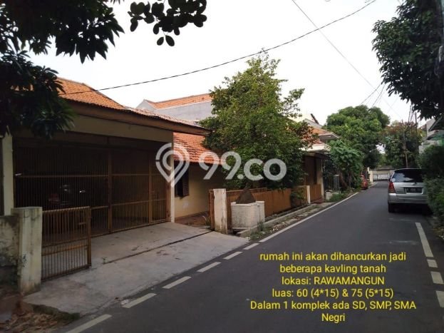 Tanah Dijual Lokasi Strategis di Jakarta Timur dengan Luas 60m2 Tanah Dijual Lokasi Strategis di Jakarta Timur dengan Luas 60m2