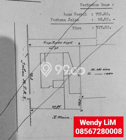 Lahan Dijual Lokasi Strategis di Jakarta Selatan dengan Luas 720m2 Lahan Dijual Lokasi Strategis di Jakarta Selatan dengan Luas 720m2