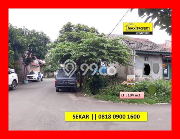 Tanah Dijual di Tangerang Seluas 104m2 Strategis Tanah Dijual di Tangerang Seluas 104m2 Strategis