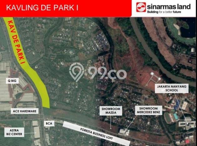 Tanah Kavling Dijual di BSD City, Tangerang dengan Luas Tanah 3200m2 Tanah Kavling Dijual di BSD City, Tangerang dengan Luas Tanah 3200m2