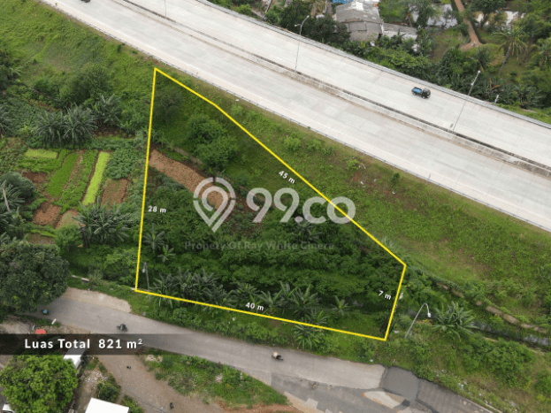 Tanah Investasi Dijual di Depok Punya Luas 821m2 Tanah Investasi Dijual di Depok Punya Luas 821m2