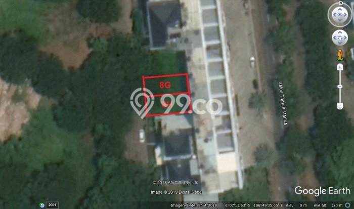Tanah Kawasan Ancol, Luas 182m², Area Komersial Tanah Kawasan Ancol, Luas 182m², Area Komersial