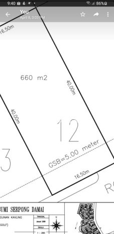 Kavling Tanah untuk Dijual di BSD Bukit Golf, Tangerang, Luas 660m2 Kavling Tanah untuk Dijual di BSD Bukit Golf, Tangerang, Luas 660m2