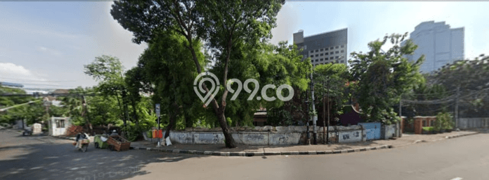Lahan Strategis di Menteng Dijual dengan Luas 634m2 Lahan Strategis di Menteng Dijual dengan Luas 634m2