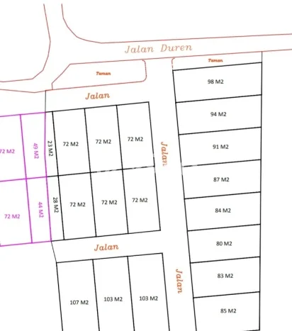 Tanah Strategis Dijual di Pancoran Mas Depok 83m2 Tanah Strategis Dijual di Pancoran Mas Depok 83m2
