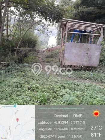 Lahan Kosong Dijual di Bandung Barat dengan Area 465m2 Lahan Kosong Dijual di Bandung Barat dengan Area 465m2