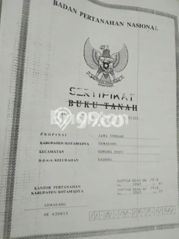 Kavling Tanah Dijual di Gunung Pati Semarang Spesifikasi 874m2 Kavling Tanah Dijual di Gunung Pati Semarang Spesifikasi 874m2