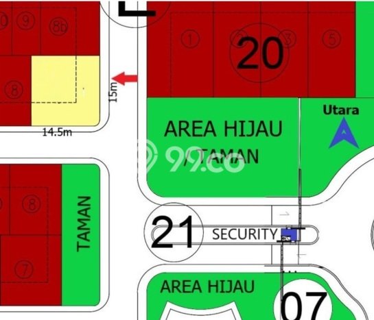 Tanah Kawasan Kalideres, Luas 217m², Lokasi Strategis, Lingkungan Nyaman Tanah Kawasan Kalideres, Luas 217m², Lokasi Strategis, Lingkungan Nyaman