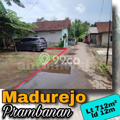 Tanah Kavling untuk Dijual di Prambanan Sleman 712m2 Tanah Kavling untuk Dijual di Prambanan Sleman 712m2