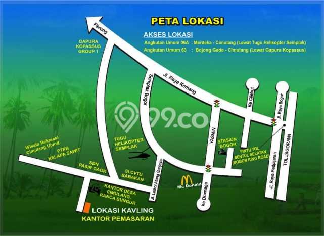 Tanah Kavling di Ranca Bungur Dijual dengan Luas 137m2 Tanah Kavling di Ranca Bungur Dijual dengan Luas 137m2