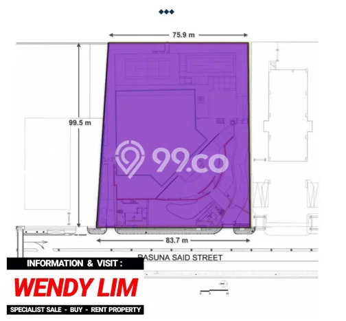 Tanah Dijual Area Strategis di Kuningan Jakarta Selatan 7930m2 Tanah Dijual Area Strategis di Kuningan Jakarta Selatan 7930m2
