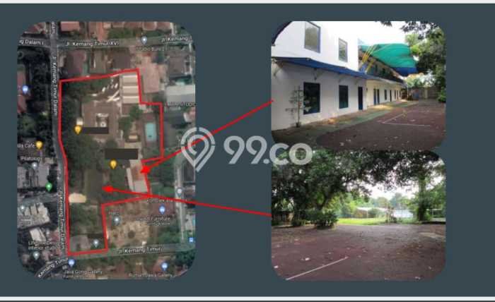 Kavling Tanah untuk Dijual di Kemang, Jakarta Selatan, Luas 9915m2 Kavling Tanah untuk Dijual di Kemang, Jakarta Selatan, Luas 9915m2