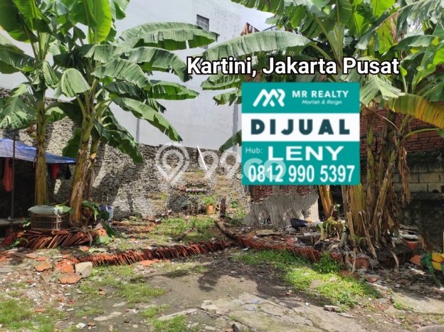 Tanah Dijual Lokasi Kartini, Jakarta Pusat dengan Luas Tanah 87m2 dan Status - Tanah Dijual Lokasi Kartini, Jakarta Pusat dengan Luas Tanah 87m2 dan Status -