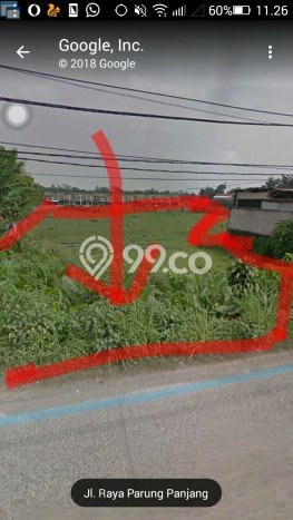 Tanah di Parung Panjang, Bogor Luas 5750m2 Dijual Segera Tanah di Parung Panjang, Bogor Luas 5750m2 Dijual Segera