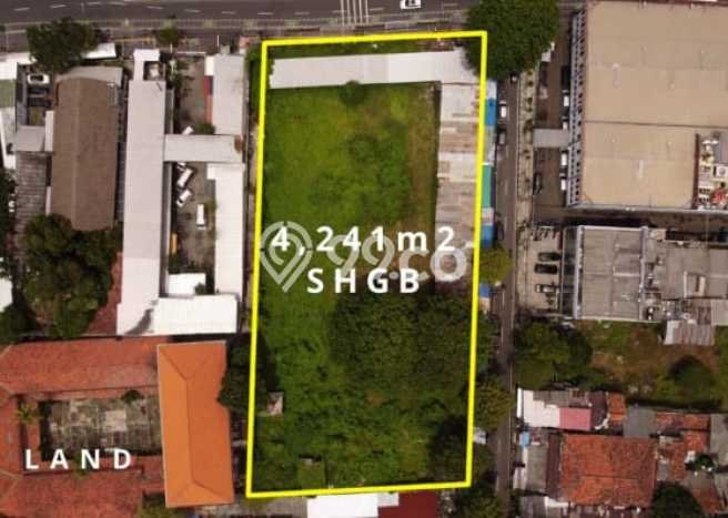 Lahan untuk Dijual Lokasi Senen, Jakarta Pusat Luas 4241m2 - Lahan untuk Dijual Lokasi Senen, Jakarta Pusat Luas 4241m2 -