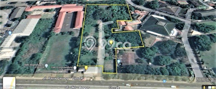 Lahan Kosong Dijual di Sawangan, Depok, Luas 9260m2 Area Strategis Lahan Kosong Dijual di Sawangan, Depok, Luas 9260m2 Area Strategis