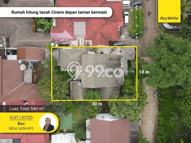 Lahan Dijual Lokasi Strategis di Jakarta Selatan dengan Luas 540m2 Lahan Dijual Lokasi Strategis di Jakarta Selatan dengan Luas 540m2