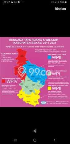 Lahan Dijual Lokasi Strategis di Bekasi dengan Luas 20565m2 Lahan Dijual Lokasi Strategis di Bekasi dengan Luas 20565m2