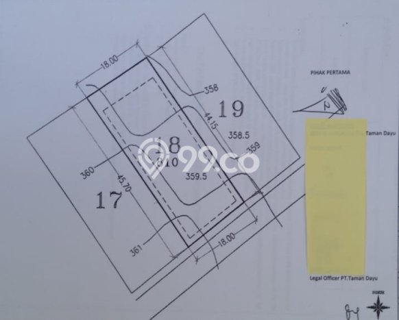 Tanah Kavling di Pandaan Dijual dengan Luas 810m2 Tanah Kavling di Pandaan Dijual dengan Luas 810m2