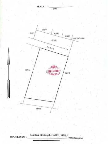 Tanah Dijual Area Strategis di Tuban Badung 1302m2 Tanah Dijual Area Strategis di Tuban Badung 1302m2