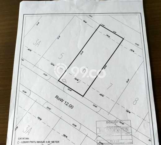 Dijual Tanah Lokasi BSD Taman Giri Loka, Tangerang Seluas 372m2 Dijual Tanah Lokasi BSD Taman Giri Loka, Tangerang Seluas 372m2