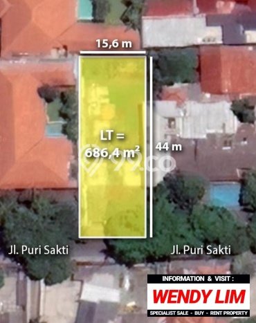 Tanah Dijual Area Strategis di Kemang Jakarta Selatan 686m2 Tanah Dijual Area Strategis di Kemang Jakarta Selatan 686m2