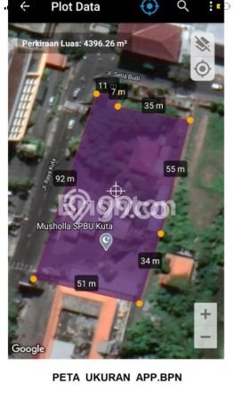Untuk Dijual Tanah di Kuta Badung Luas 4400m2 SHM Untuk Dijual Tanah di Kuta Badung Luas 4400m2 SHM