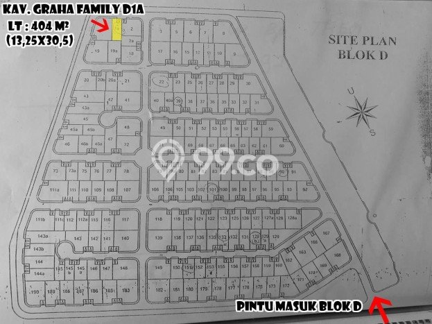 Tanah Kawasan Dukuh Pakis, Luas 404m2m², Area Strategis, Dekat Dukuh Pakis, Surabaya, Surabaya Tanah Kawasan Dukuh Pakis, Luas 404m2m², Area Strategis, Dekat Dukuh Pakis, Surabaya, Surabaya
