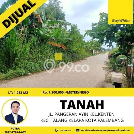 HARGA MENARIK! Tanah Kawasan Talang Kelapa, Luas 1283m2m², Lokasi Berkembang, Bebas Longsor HARGA MENARIK! Tanah Kawasan Talang Kelapa, Luas 1283m2m², Lokasi Berkembang, Bebas Longsor