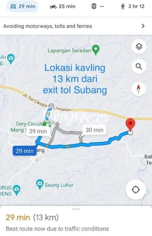 Lahan Kosong Dijual di Cibogo, Subang, Luas 350000m2 Area Strategis Lahan Kosong Dijual di Cibogo, Subang, Luas 350000m2 Area Strategis