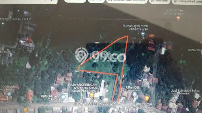 Tanah Area Berkembang di , Luas 6166m2m², Akses ke Fasilitas Umum Tanah Area Berkembang di , Luas 6166m2m², Akses ke Fasilitas Umum