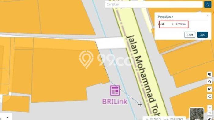 Untuk Dijual Tanah di Bandung, Luas 896m2 SHM Untuk Dijual Tanah di Bandung, Luas 896m2 SHM