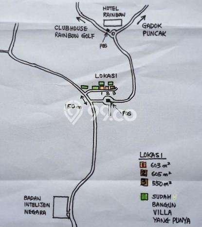Kavling Tanah untuk Dijual di Cijayanti, Bogor, Luas 550m2 Kavling Tanah untuk Dijual di Cijayanti, Bogor, Luas 550m2