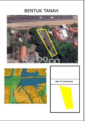 Jual Tanah Area Strategis di TB Simatupang, Luas 746m², Potensi Tinggi Jual Tanah Area Strategis di TB Simatupang, Luas 746m², Potensi Tinggi