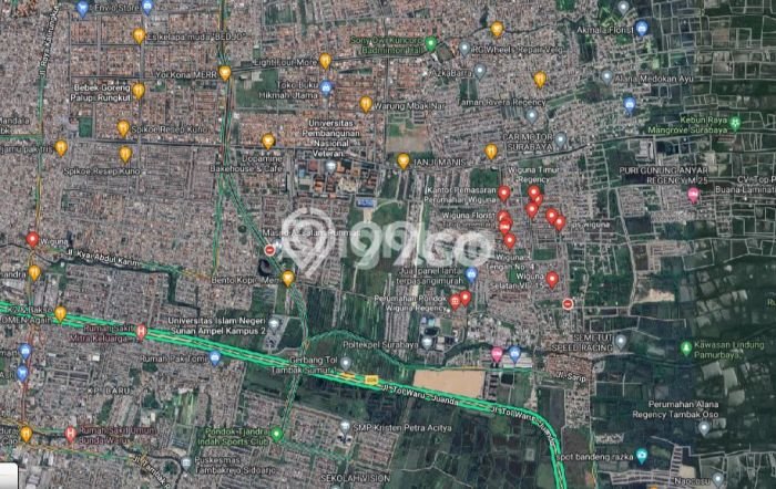 Disewakan Tanah di Kenjeran, Luas 500m2m², Lokasi Strategis Disewakan Tanah di Kenjeran, Luas 500m2m², Lokasi Strategis