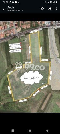 Dijual Tanah di Tegal Barat Tegal Luas 80000m2 - Dijual Tanah di Tegal Barat Tegal Luas 80000m2 -