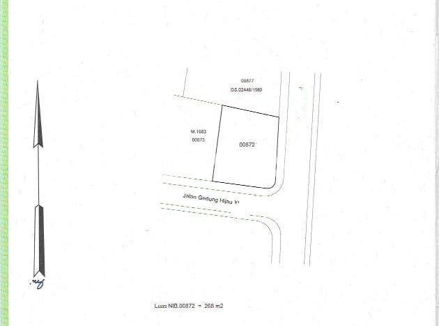 Untuk Dijual Tanah di Jakarta Selatan, Luas 448m2 - Untuk Dijual Tanah di Jakarta Selatan, Luas 448m2 -