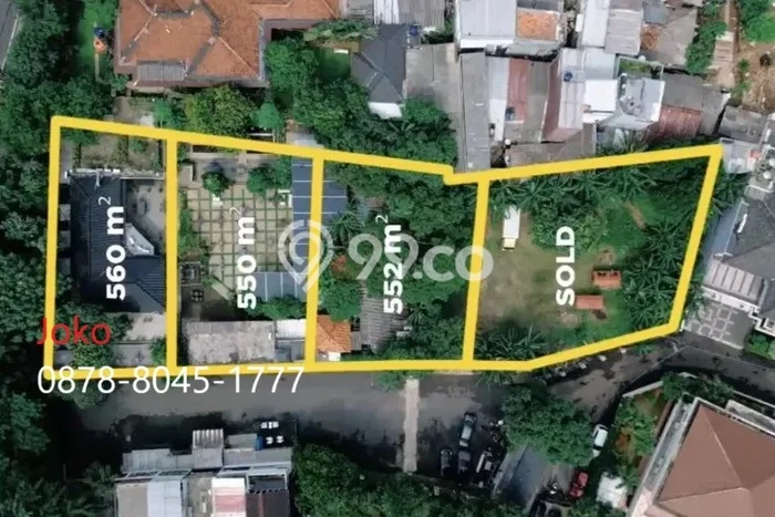 Untuk Dijual Tanah 560m2 di Kemang, Jakarta Selatan Untuk Dijual Tanah 560m2 di Kemang, Jakarta Selatan