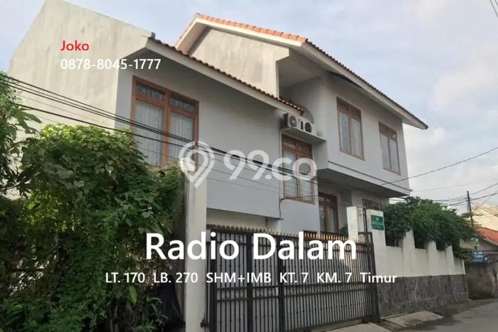 Rumah Elit LB 270m2 Siap Pakai Desain Elegan di Radio Dalam, Jakarta Selatan Rumah Elit LB 270m2 Siap Pakai Desain Elegan di Radio Dalam, Jakarta Selatan