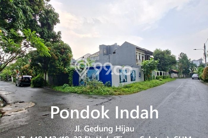 Untuk Dijual Tanah di Jakarta Selatan, Luas 448m2 - Untuk Dijual Tanah di Jakarta Selatan, Luas 448m2 -