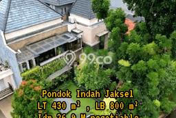 Ready to Use! Premium House LT 430m2 Desain Elegan di Pondok Indah Ready to Use! Premium House LT 430m2 Desain Elegan di Pondok Indah