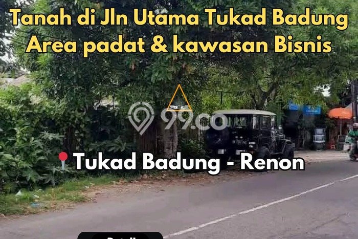 Untuk Dijual Tanah 1220m2 di Renon, Denpasar Untuk Dijual Tanah 1220m2 di Renon, Denpasar